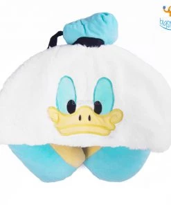 Bigsmall All Of It Donald Duck Hoodie Neck Pillow