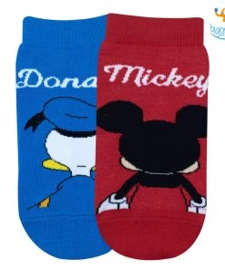 Balenzia All Of It Donald Duck & Mickey Mouse Socks - Pack Of 2