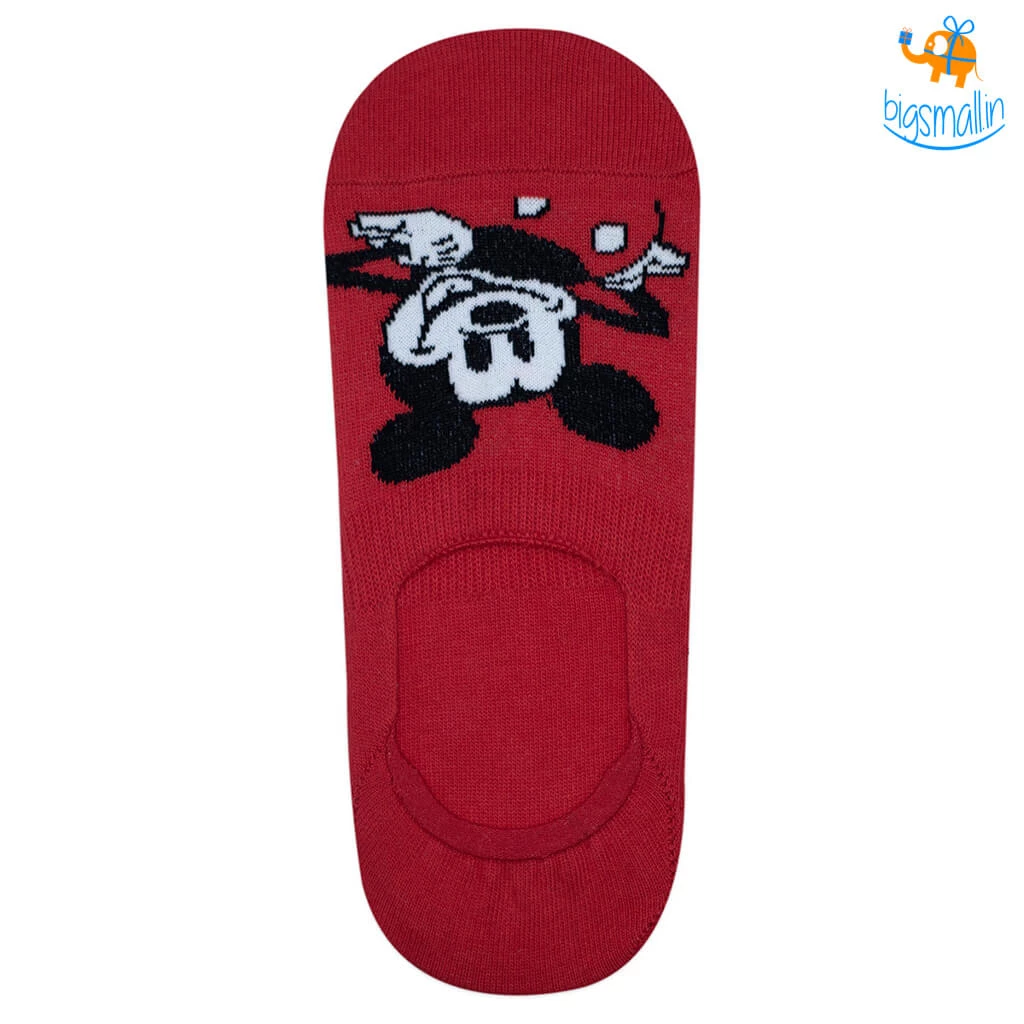 Balenzia Donald, Mickey & Goofy No Show Socks - Pack Of 3