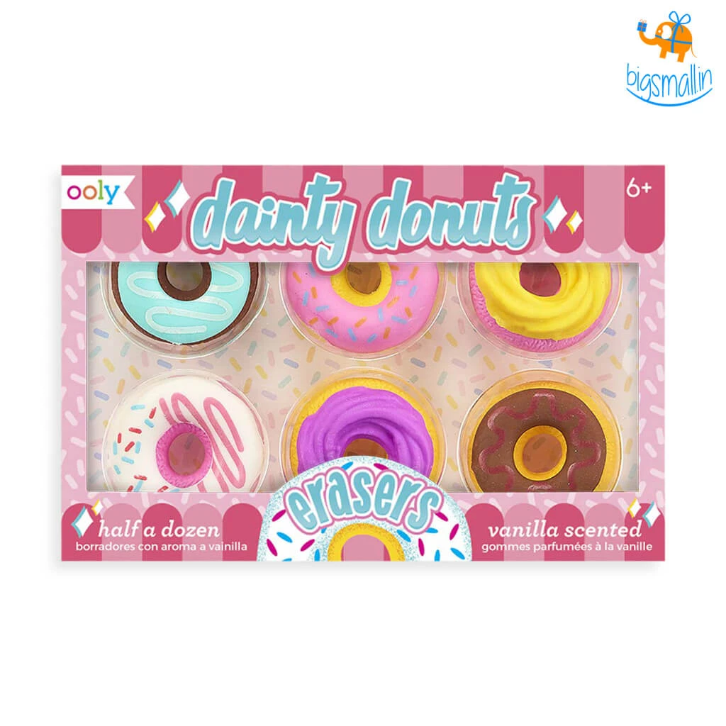 Big Daddy Donuts Scented Erasers - Set Of 6 All Of It