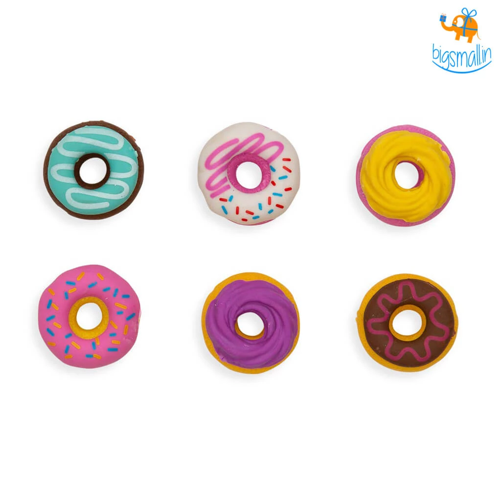 Big Daddy Donuts Scented Erasers - Set Of 6 All Of It