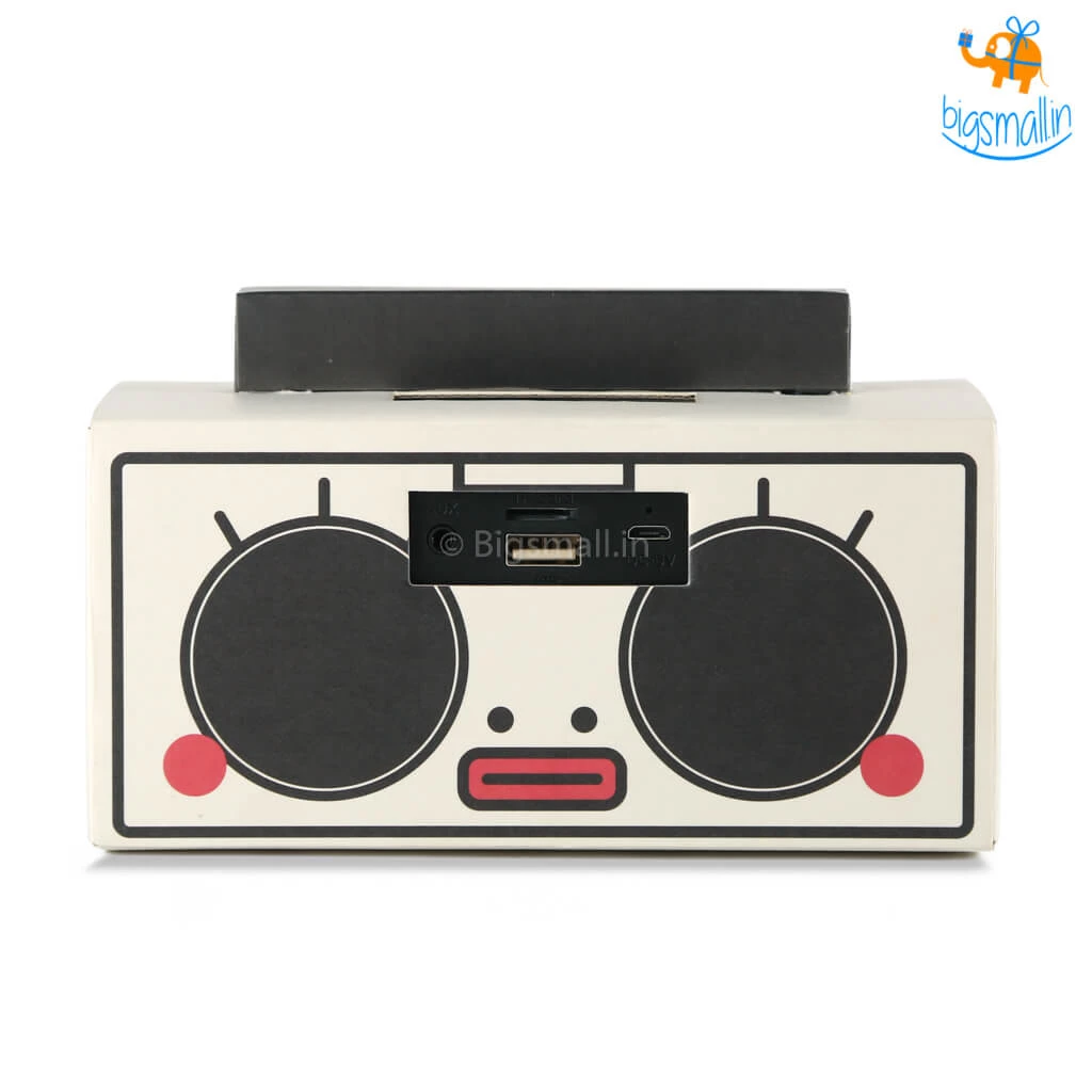 District 9 All Of It Doodle Cardboard Bluetooth Speaker