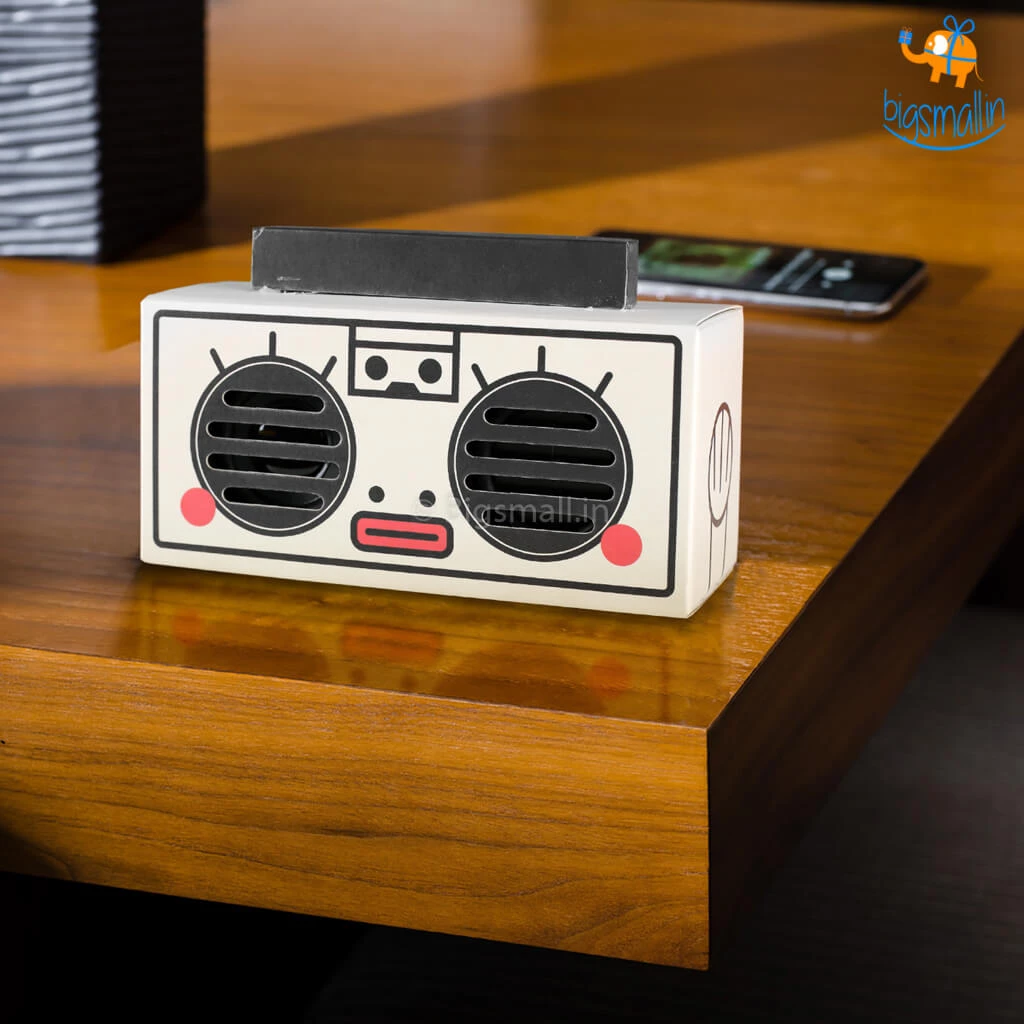 District 9 All Of It Doodle Cardboard Bluetooth Speaker