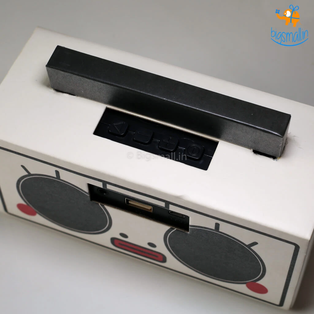 District 9 All Of It Doodle Cardboard Bluetooth Speaker