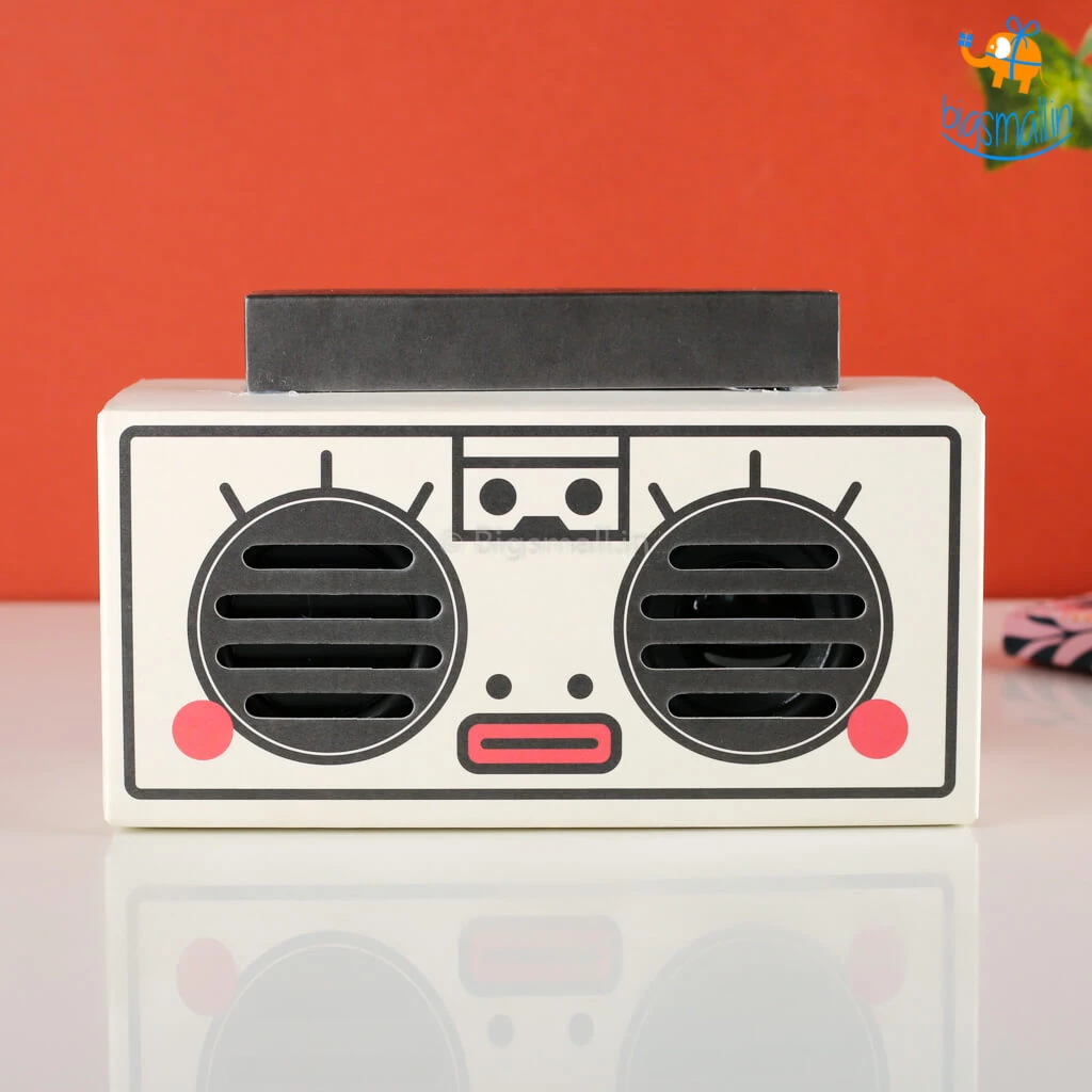 District 9 All Of It Doodle Cardboard Bluetooth Speaker