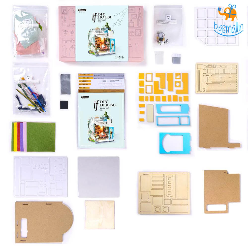 Dream Beans All Of It DIY Miniature House - Dora's Loft