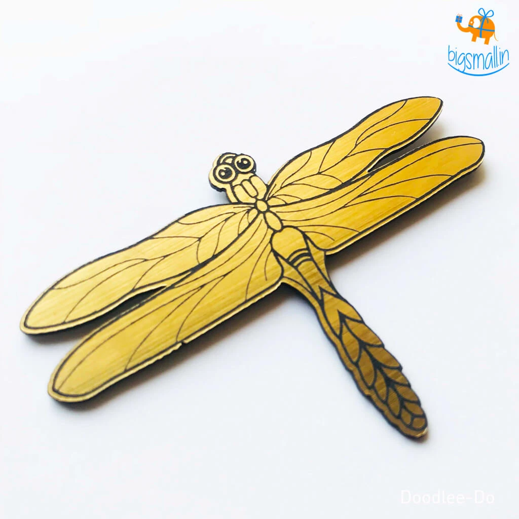 Doodlee Do Corporate Dragonfly Fridge Magnet - Set Of 2