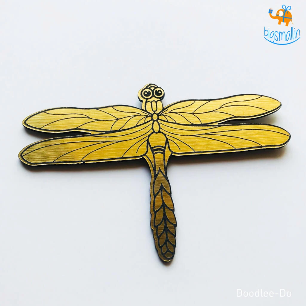 Doodlee Do Corporate Dragonfly Fridge Magnet - Set Of 2