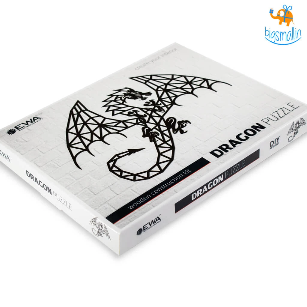 SA Enterprises All Of It DIY Wooden Art Puzzle - Dragon