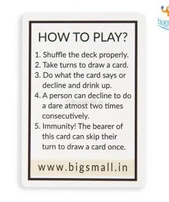 Yashik Enterprises Drinking Game Cards - New Edition