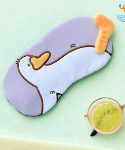 Bigsmall_hmk Duck Plush Gel Eye Mask