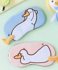Bigsmall_hmk Duck Plush Gel Eye Mask