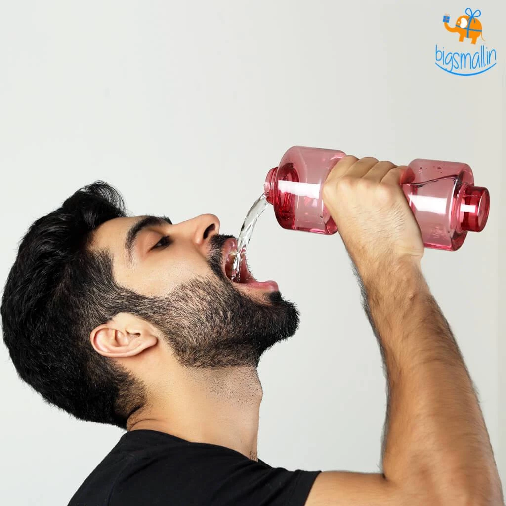 VinnyC Father's Day Dumbbell Water Bottle