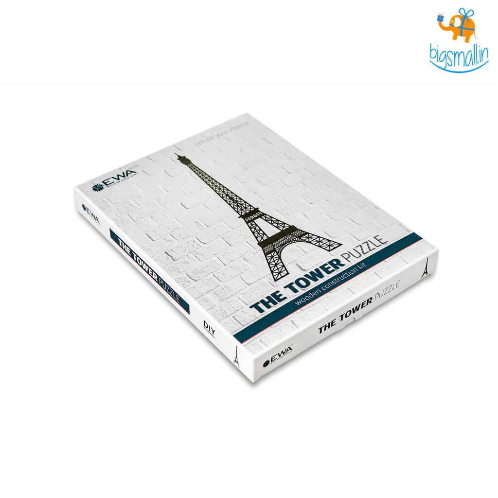 SA Enterprises DIY Wooden Art Puzzle - Eiffel Tower