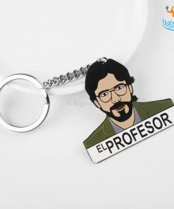 Bigsmall_piu El Profesor Keychain
