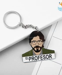 Bigsmall_piu El Profesor Keychain
