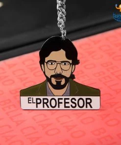 Bigsmall_piu El Profesor Keychain