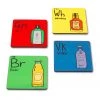 LookWhatHappened Father's Day Element Coasters - Set Of 4