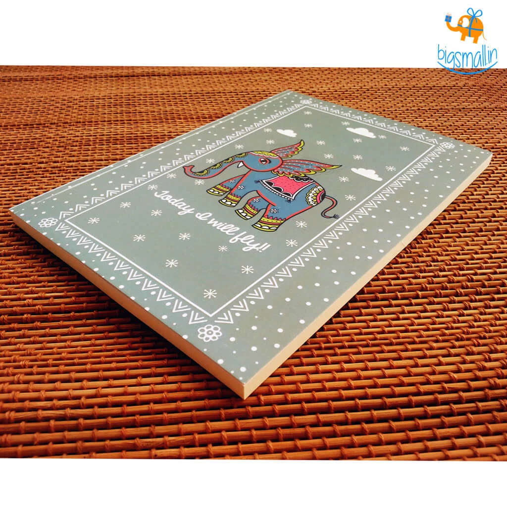 Doodlee Do Today I Will Fly Notebook Sale