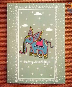 Doodlee Do Today I Will Fly Notebook Sale