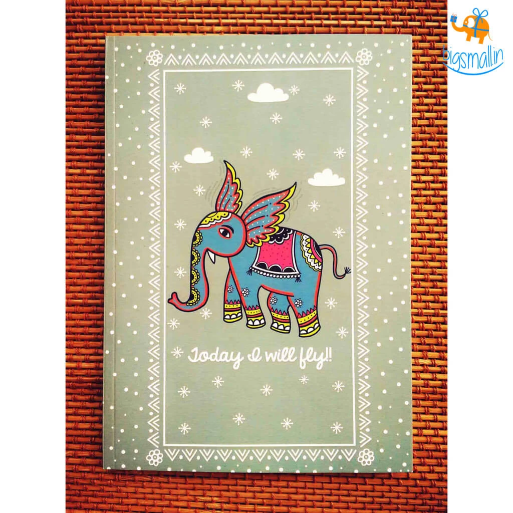 Doodlee Do Today I Will Fly Notebook Sale