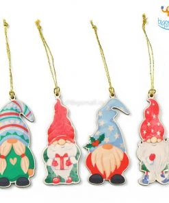 Chitra Chaya Elf Decorative Ornament - Set Of 4