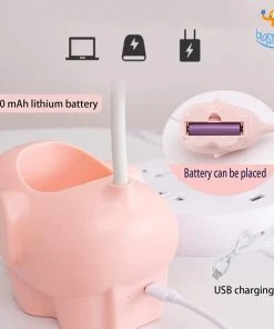 Bigsmall_hmk Elly Bedside Table Lamp With Pen Holder