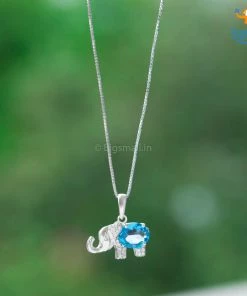 Ash Designs Aliya Semi-Precious Pendant With Silver Chain Sale