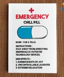 Doodlee Do Pop A Chill Pill Notebook