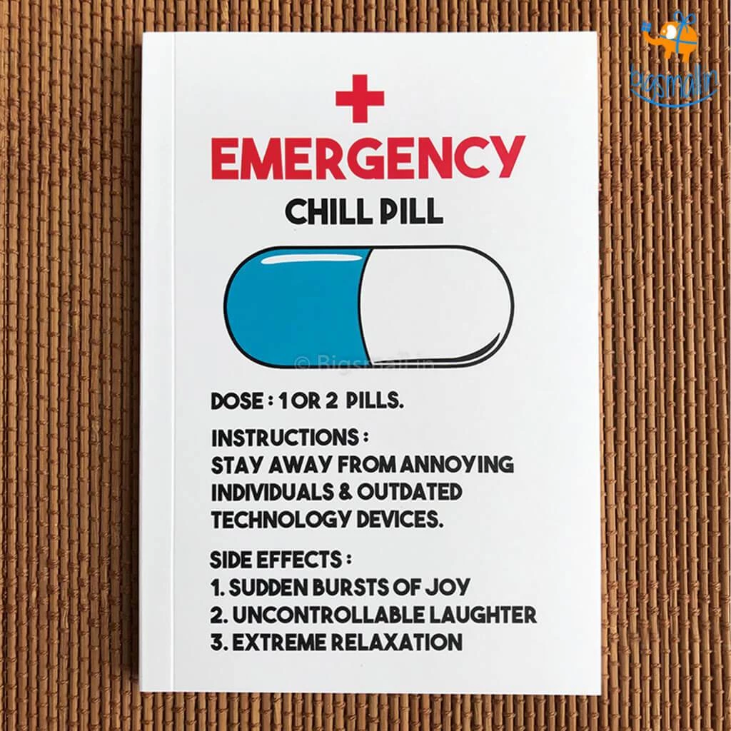 Doodlee Do Pop A Chill Pill Notebook