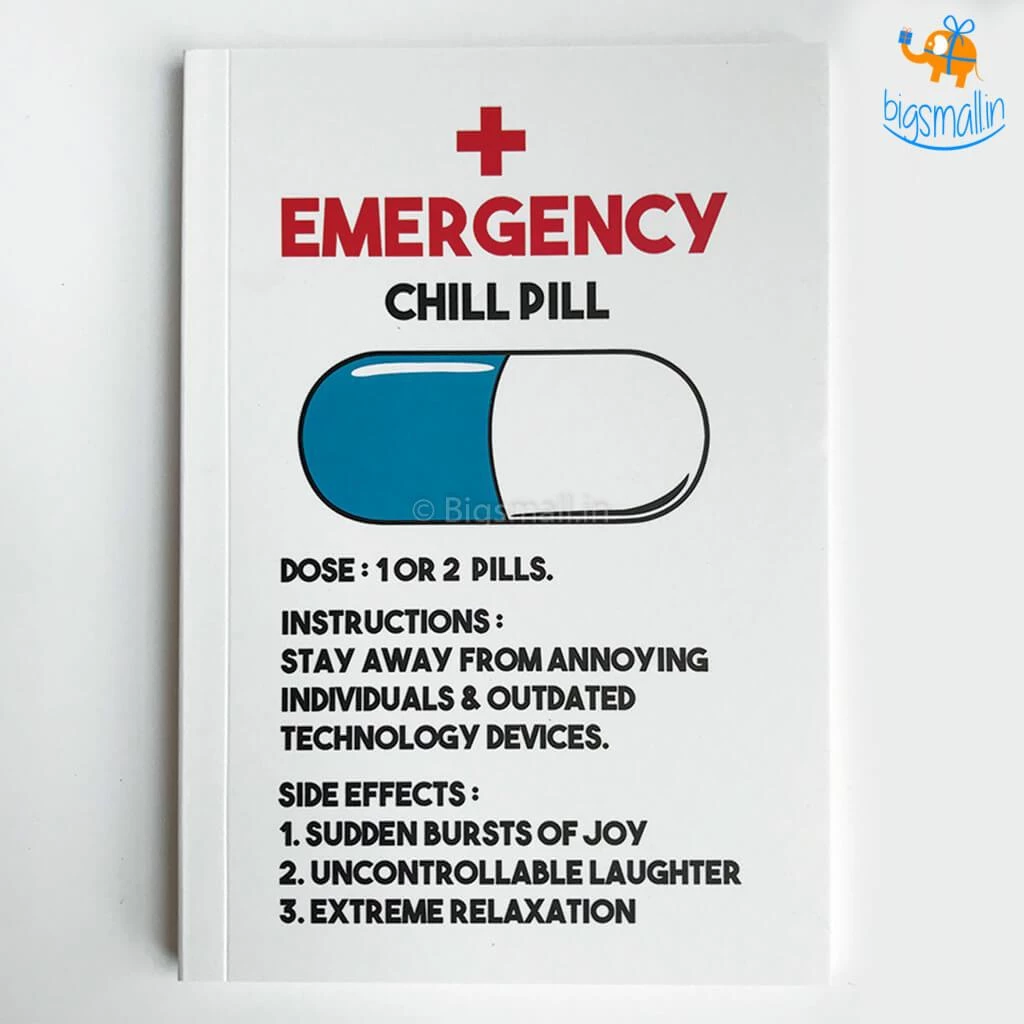 Doodlee Do Pop A Chill Pill Notebook