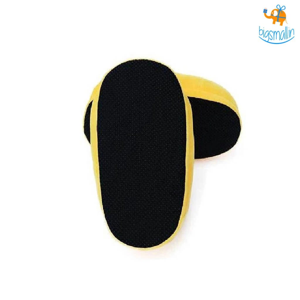 Big Daddy Emoji Plush Slippers