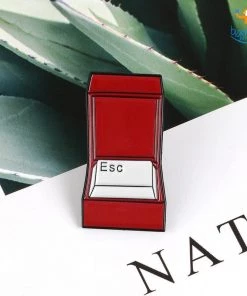 Bigsmall_piu Escape Metallic Lapel Pin All Of It