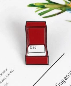 Bigsmall_piu Escape Metallic Lapel Pin All Of It