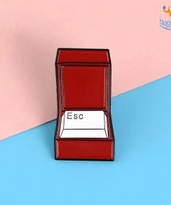 Bigsmall_piu Escape Metallic Lapel Pin All Of It