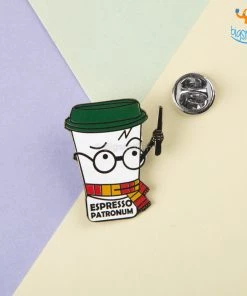 Bigsmall_piu Espresso Patronum Lapel Pin
