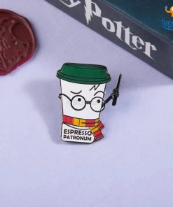 Bigsmall_piu Espresso Patronum Lapel Pin