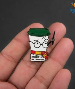 Bigsmall_piu Espresso Patronum Lapel Pin