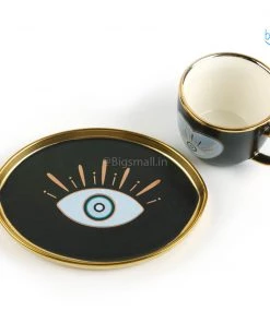 Bigsmall_hmk Evil Eye Cup And Saucer Set