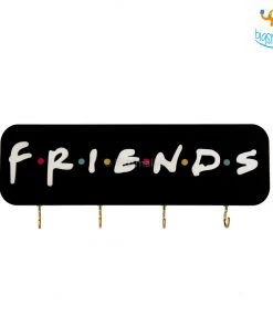 Bigsmall_cc All Of It Friends Wooden Key Holder