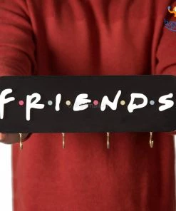 Bigsmall_cc All Of It Friends Wooden Key Holder