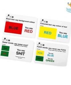 AmyLi All Of It F**k The Game Playing Cards