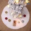 Coral Tree All Of It Faux Fur Christmas Tree Mat