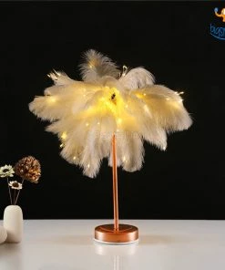 Bigsmall_hmk Corporate Feather Table Lamp