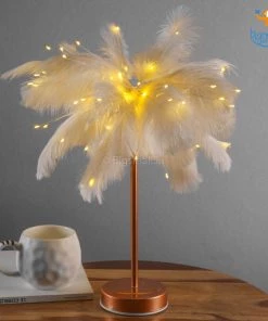 Bigsmall_hmk Corporate Feather Table Lamp