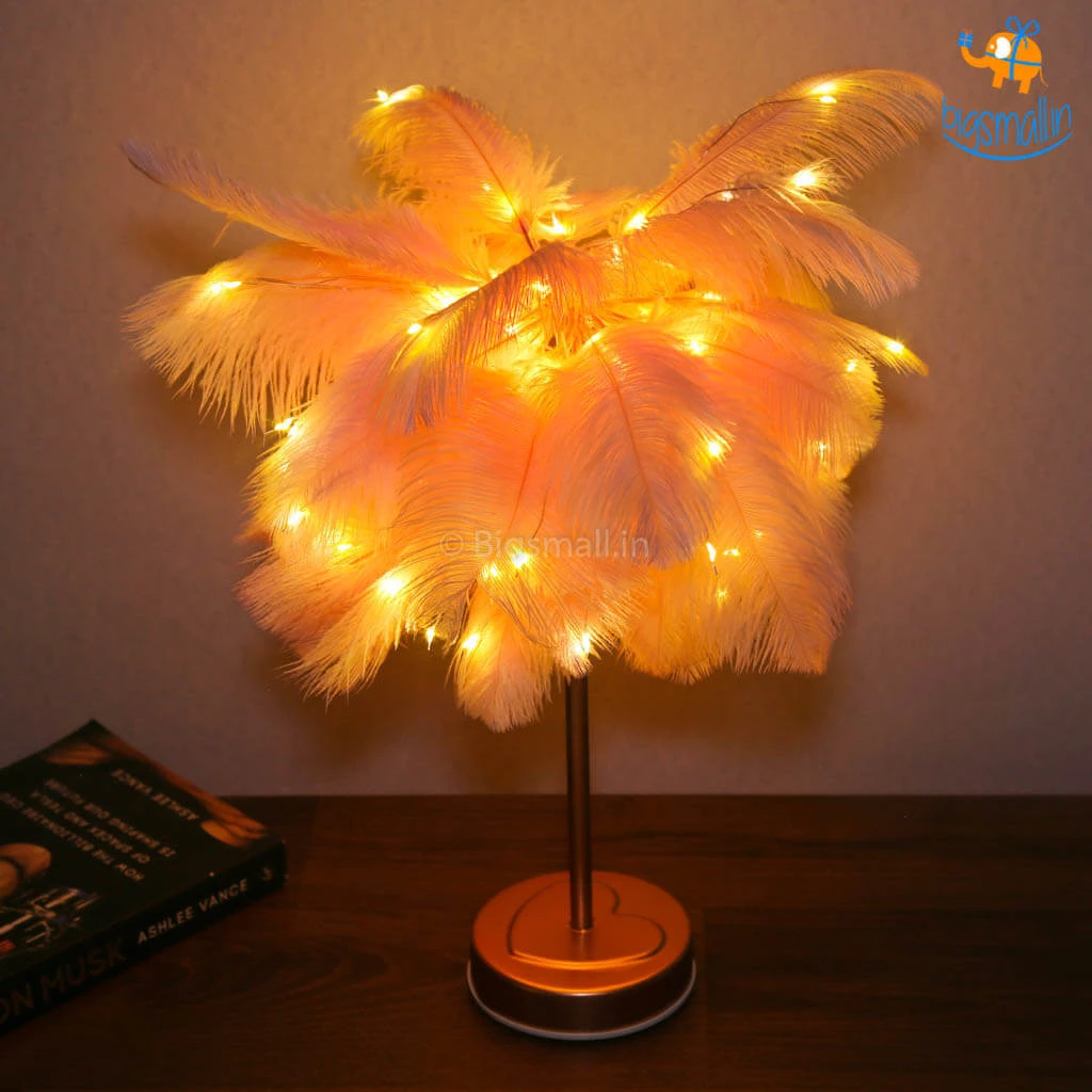 Bigsmall_hmk Corporate Feather Table Lamp