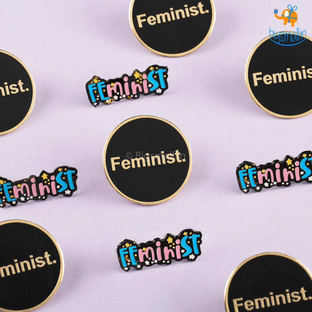 Bigsmall_piu Feminist Lapel Pin All Of It