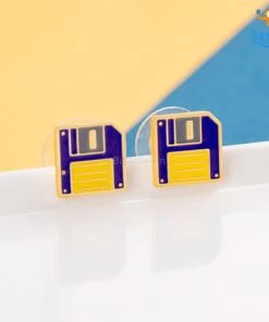 Krita & Penna All Of It Floppy Gold Plated Earrings