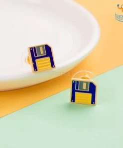 Krita & Penna All Of It Floppy Gold Plated Earrings