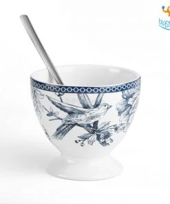 Devnow All Of It Flora Dessert Cup Set With Spoons - Set Of 6